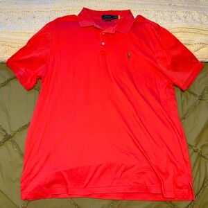Polo by Ralph Lauren Men's Vibrant Coral Polo Shirt